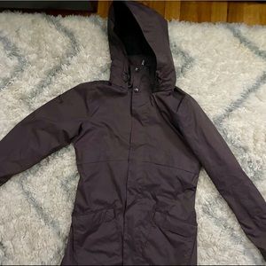 Plum Columbia Mid layer/rain jacket